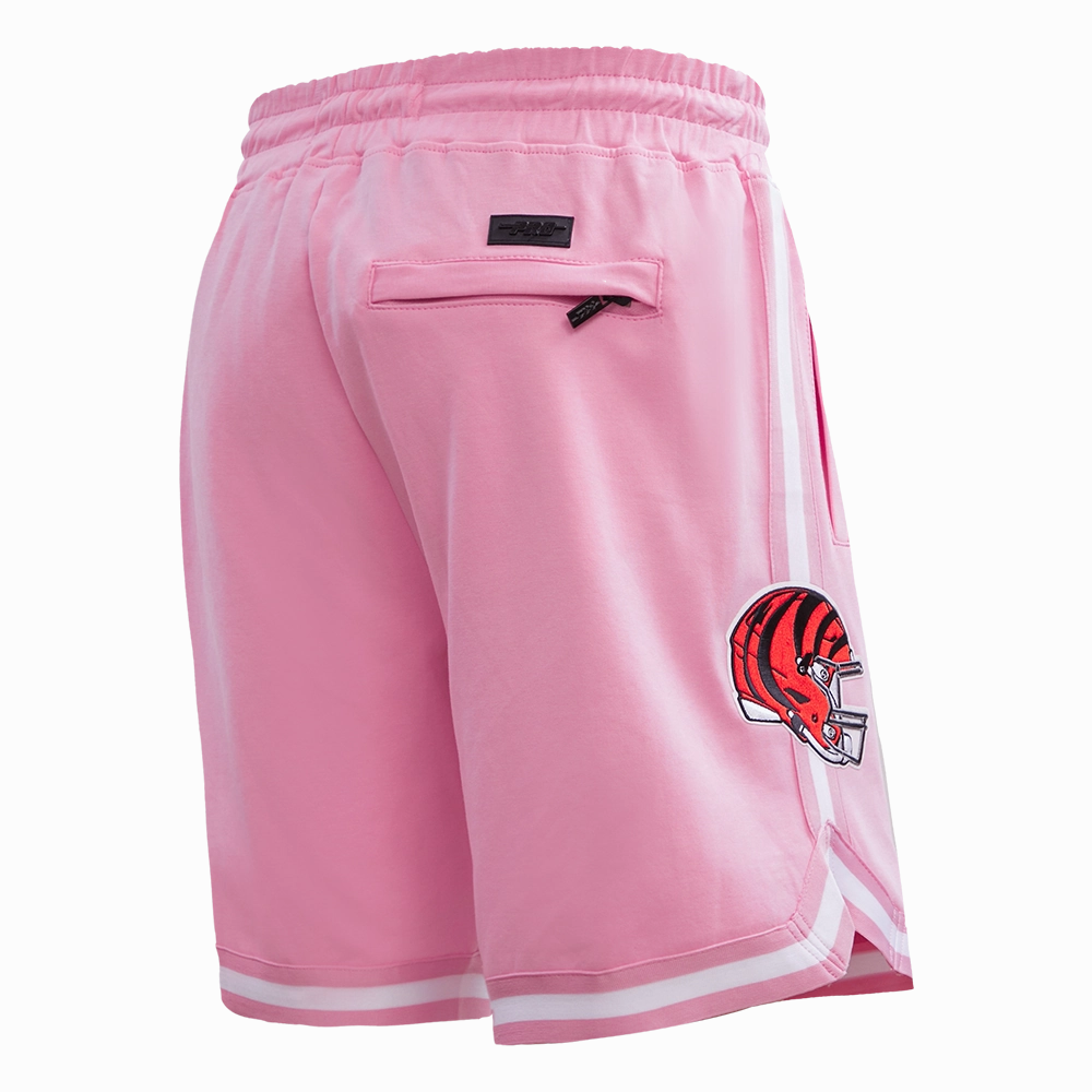 NFL CINCINNATI BENGALS CLASSIC CHENILLE MEN'S SHORT (PINK)