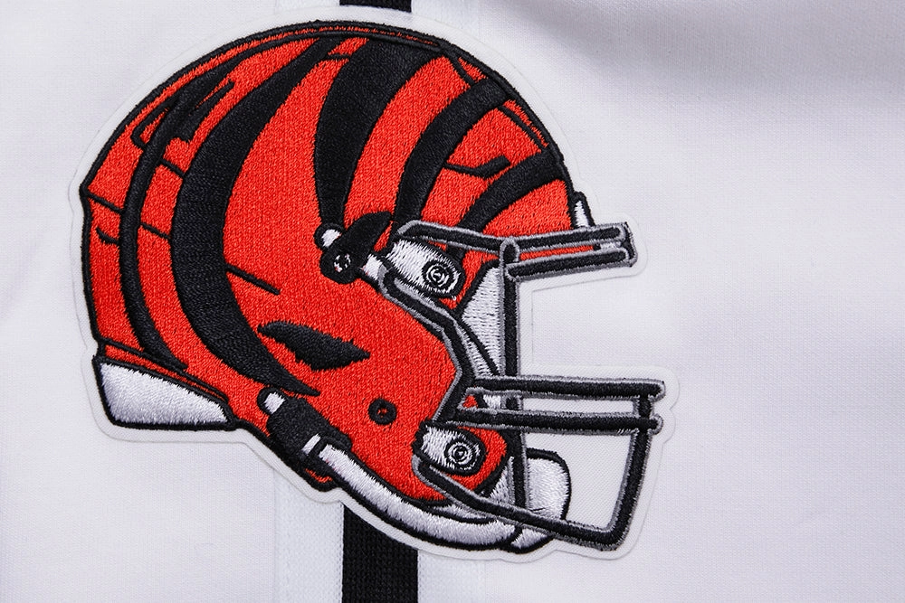 NFL CINCINNATI BENGALS CLASSIC CHENILLE MEN'S SHORT (WHITE)