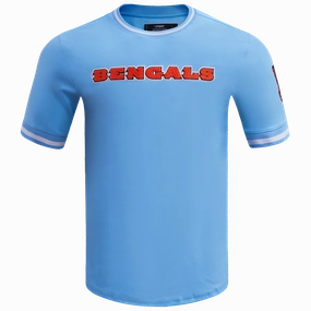 NFL CINCINNATI BENGALS CLASSIC CHENILLE MEN'S TEE (UNIVERSITY BLUE)