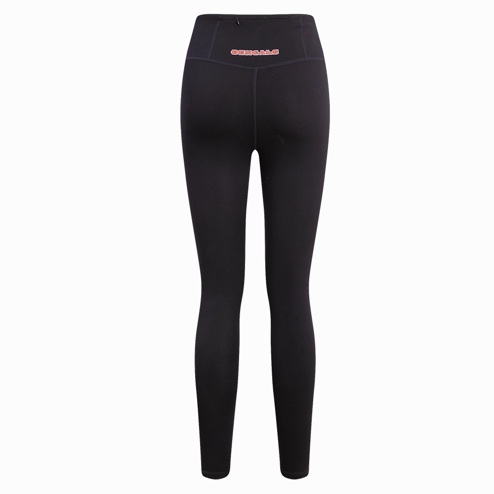 NFL CINCINNATI BENGALS CLASSIC WOMEN'S JERSEY LEGGING (BLACK)