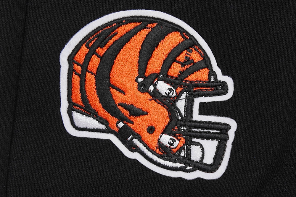 NFL CINCINNATI BENGALS MASHUP MEN'S RIB SWEATPANT (BLACK/ORANGE)