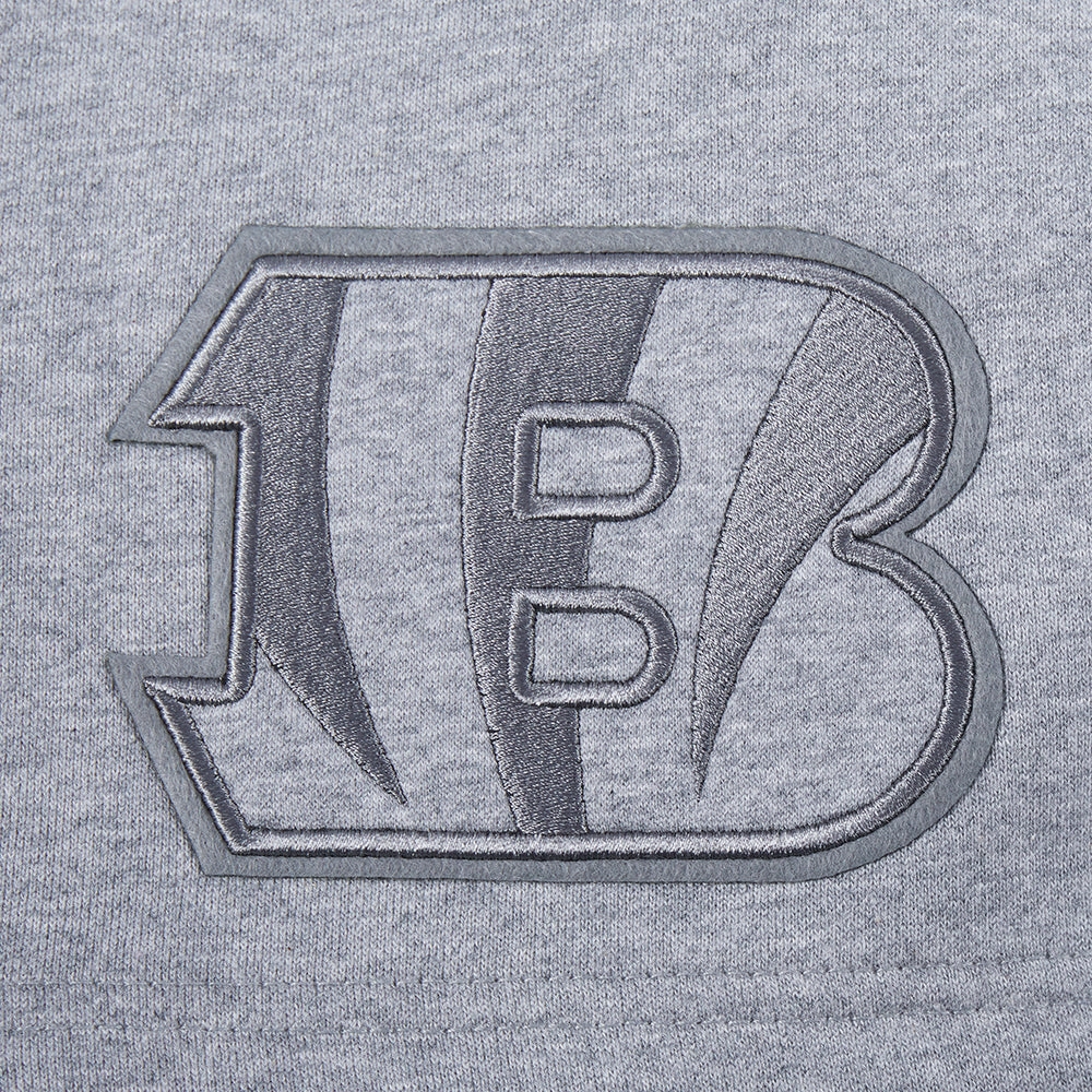 NFL CINCINNATI BENGALS NEUTRAL MEN'S SHORT (DARK HEATHER GRAY)