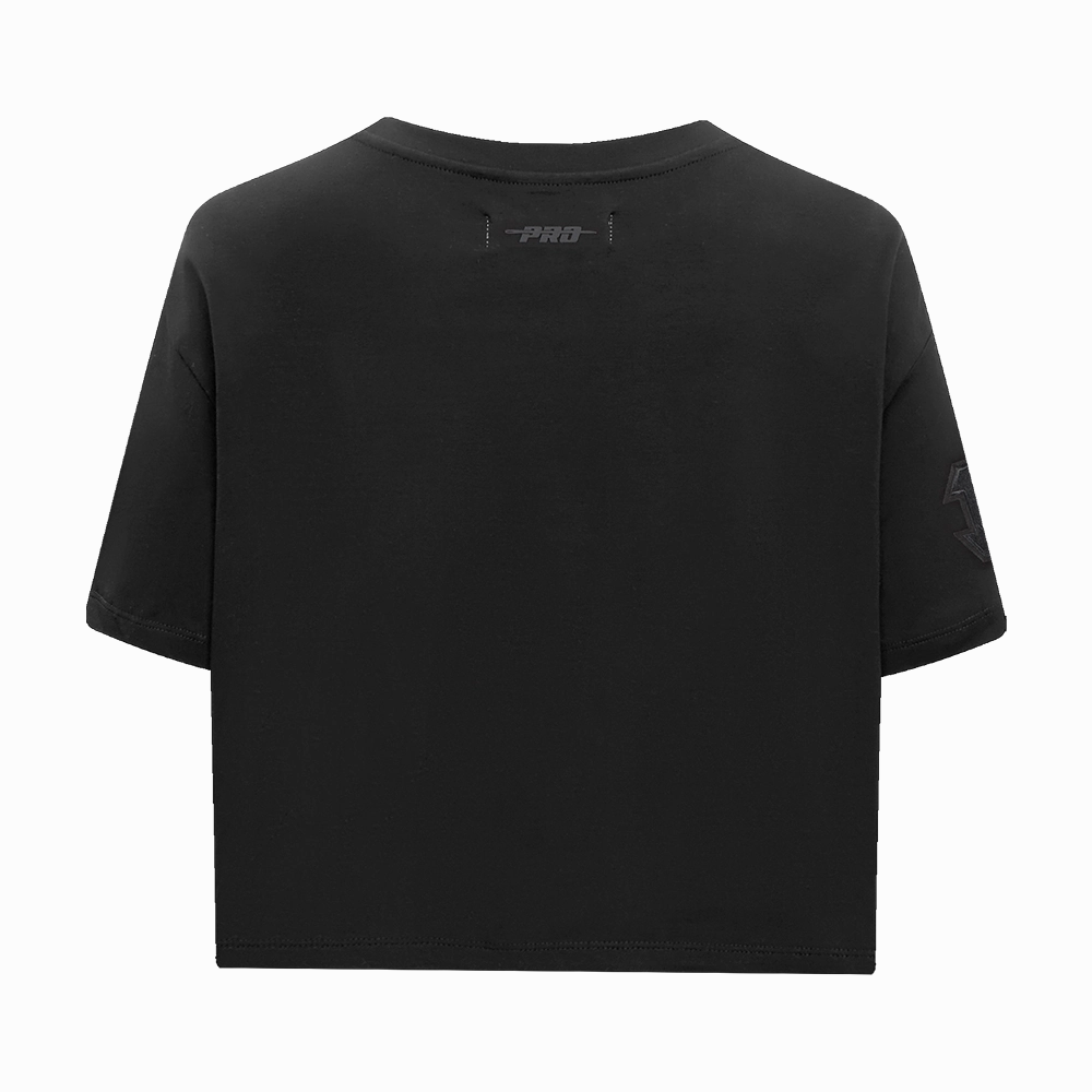 NFL CINCINNATI BENGALS NEUTRAL WOMEN'S BOXY TEE (BLACK)