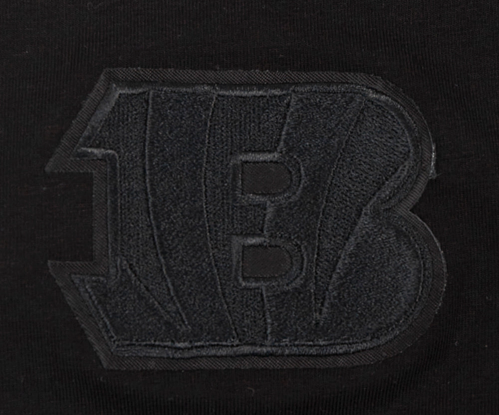 NFL CINCINNATI BENGALS NEUTRAL WOMEN'S BOXY TEE (BLACK)