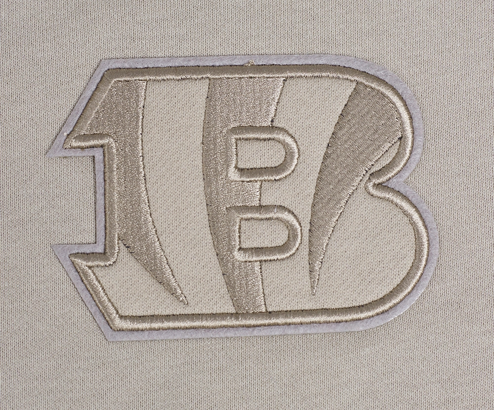 NFL CINCINNATI BENGALS NEUTRAL WOMEN'S CREWNECK (TAUPE)