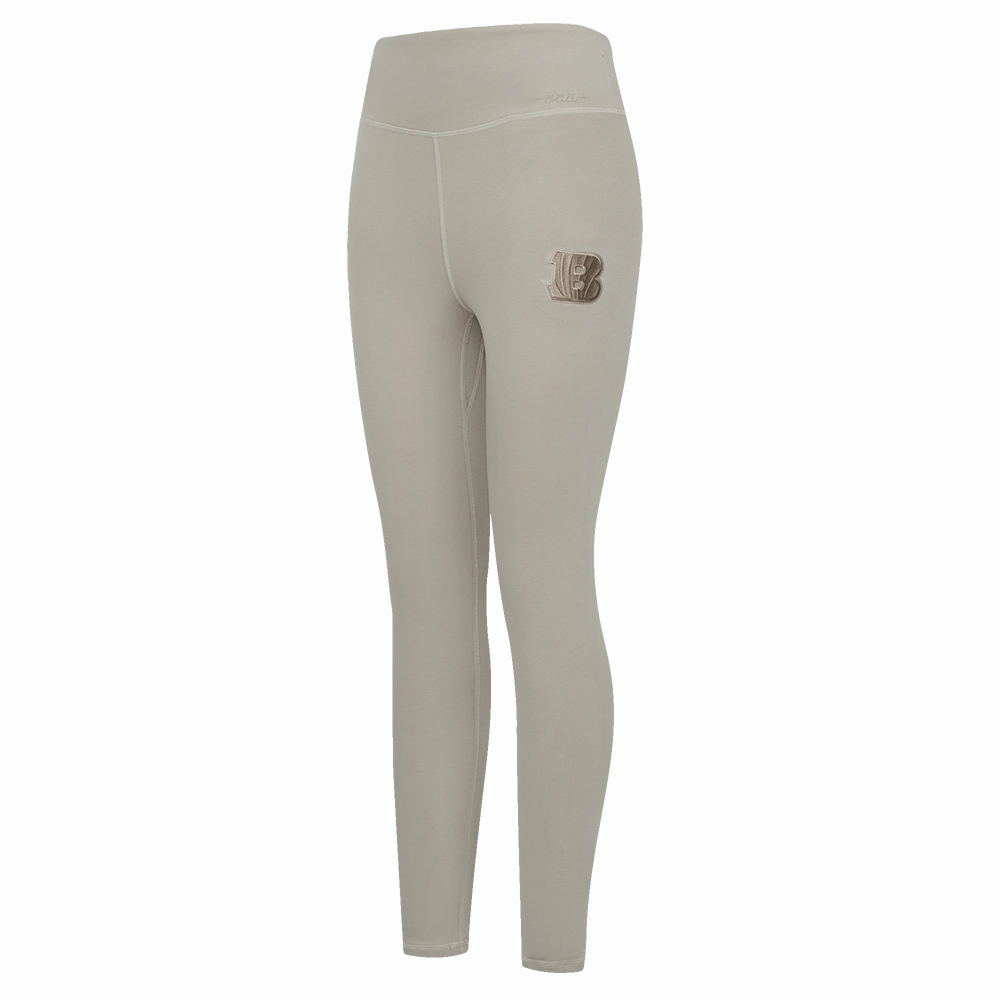 NFL CINCINNATI BENGALS NEUTRAL WOMEN'S JERSEY LEGGING (TAUPE)