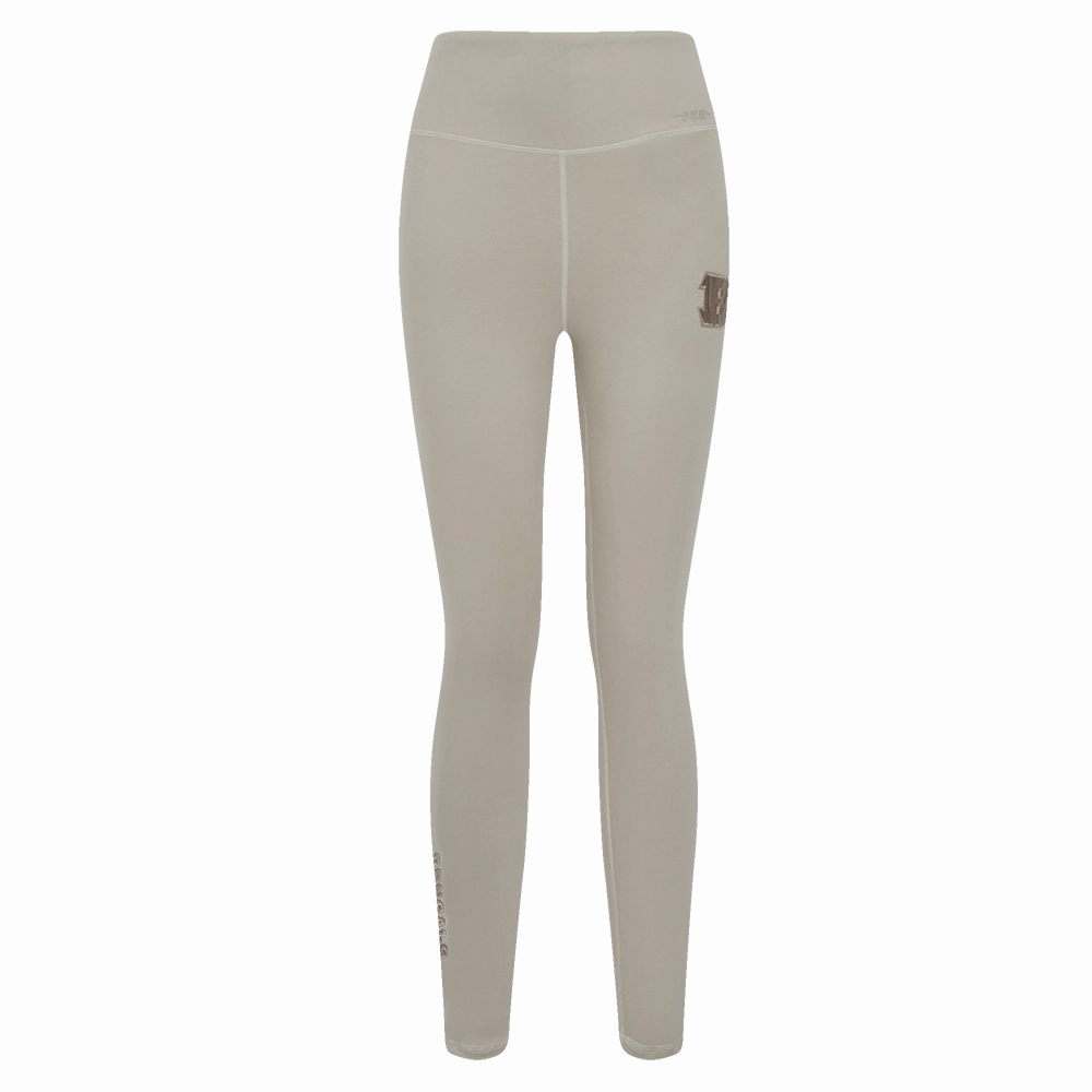 NFL CINCINNATI BENGALS NEUTRAL WOMEN'S JERSEY LEGGING (TAUPE)