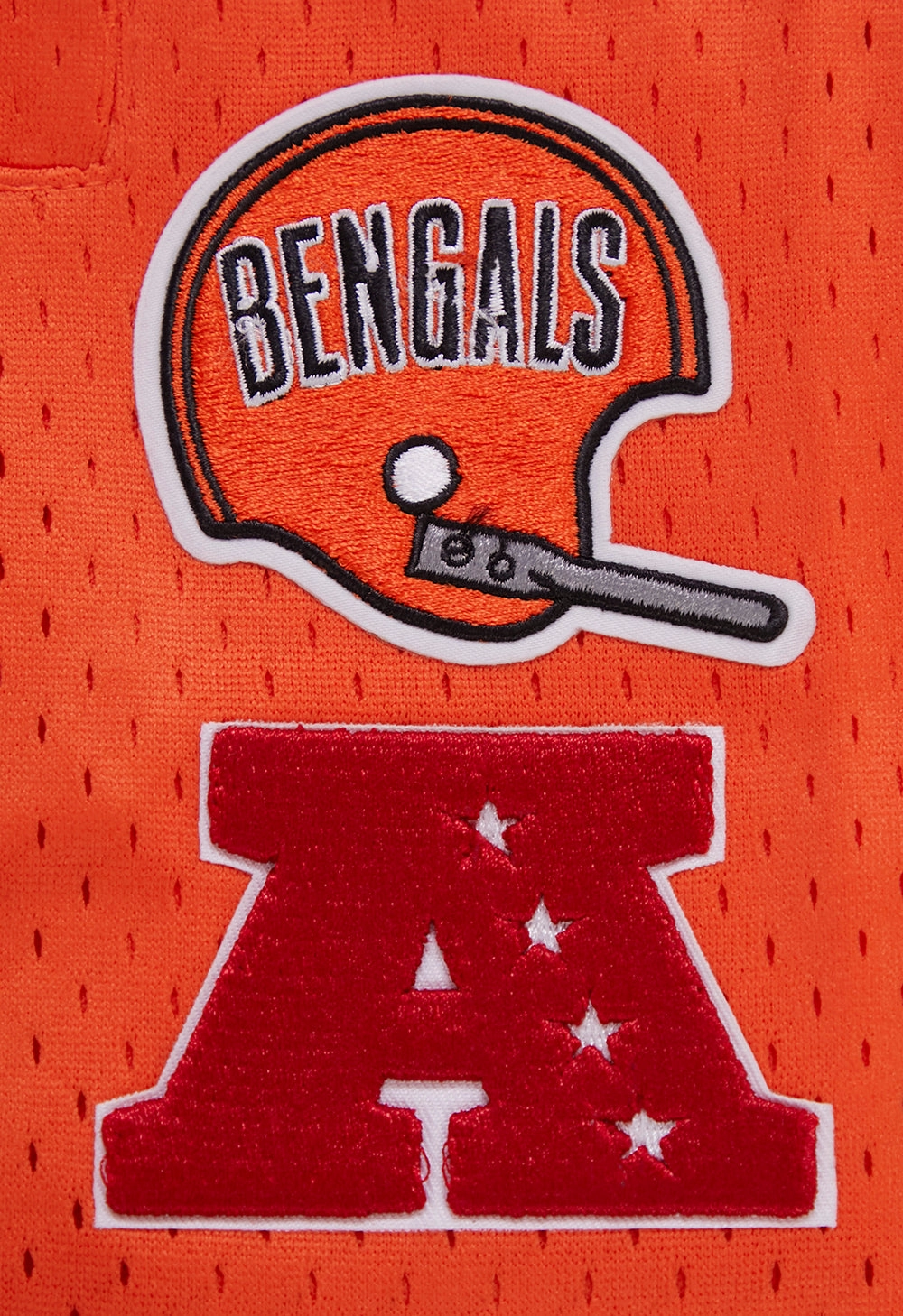 NFL CINCINNATI BENGALS RETRO CLASSIC MEN'S 2.0 SHORT (BLACK/ORANGE)