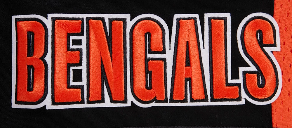 NFL CINCINNATI BENGALS RETRO CLASSIC MEN'S 2.0 SHORT (BLACK/ORANGE)