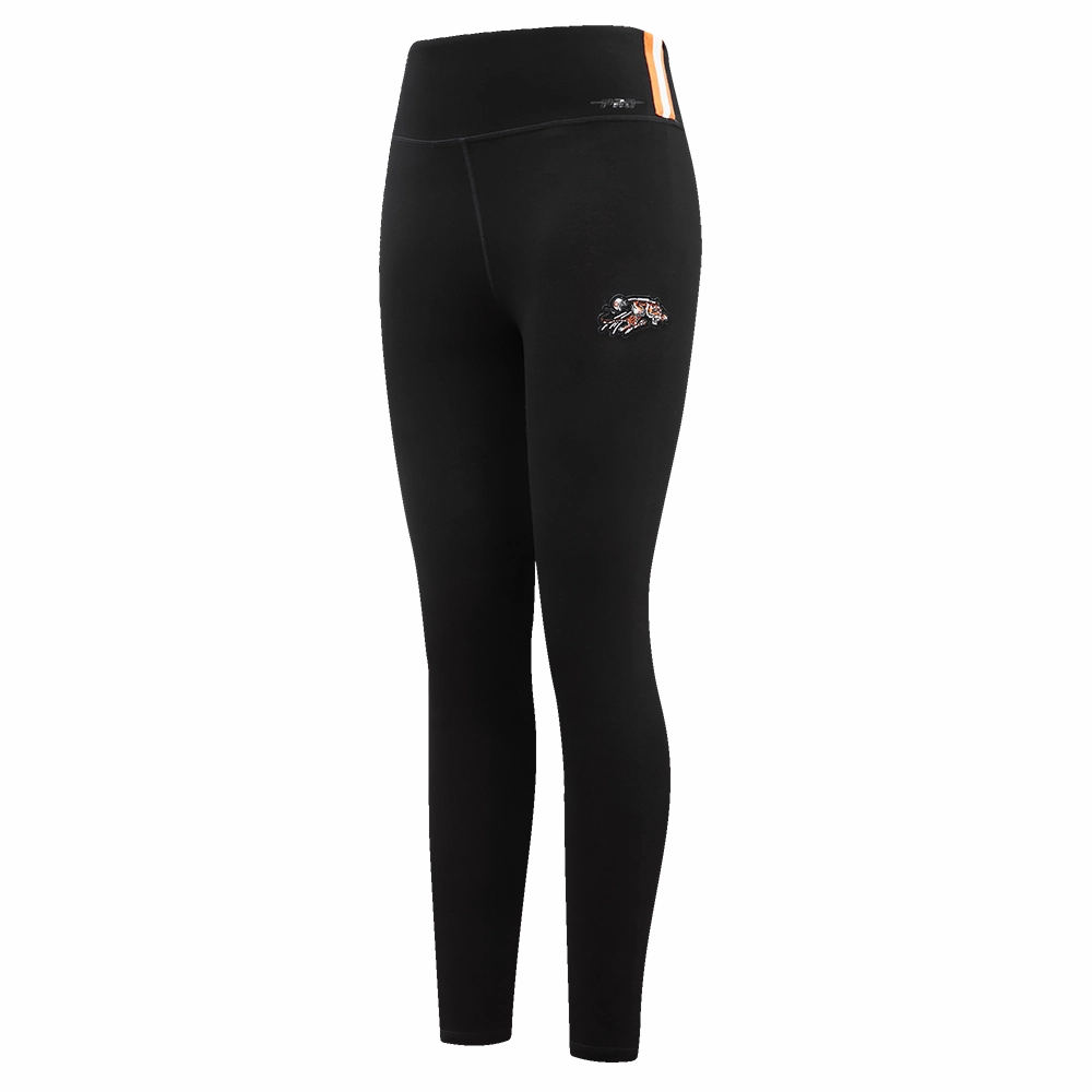 NFL CINCINNATI BENGALS RETRO CLASSIC WOMEN'S JERSEY LEGGING (BLACK)