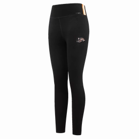 NFL CINCINNATI BENGALS RETRO CLASSIC WOMEN'S JERSEY LEGGING (BLACK)