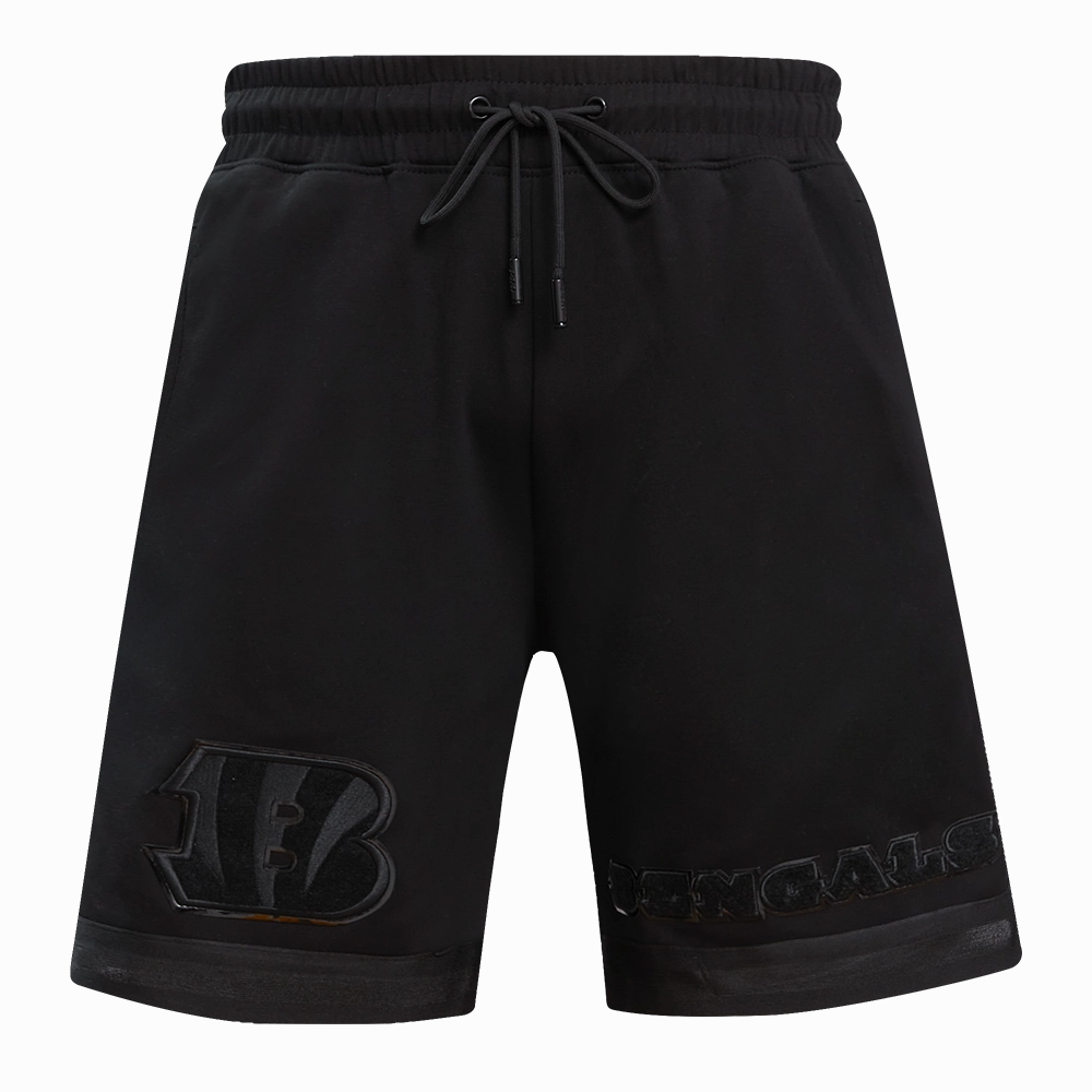 NFL CINCINNATI BENGALS TRIPLE BLACK MEN'S SHORT (TRIPLE BLACK)
