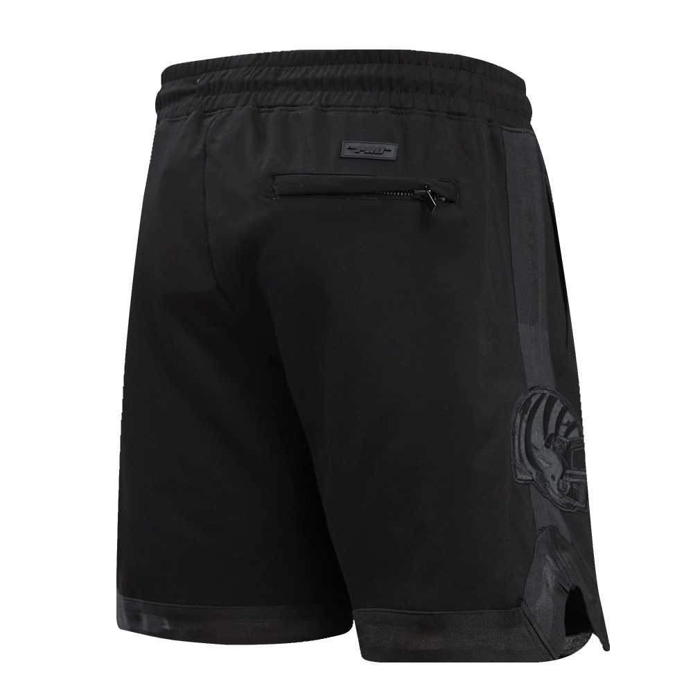 NFL CINCINNATI BENGALS TRIPLE BLACK MEN'S SHORT (TRIPLE BLACK)