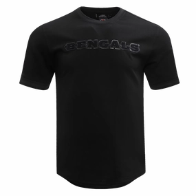 NFL CINCINNATI BENGALS TRIPLE BLACK MEN'S TEE (TRIPLE BLACK)