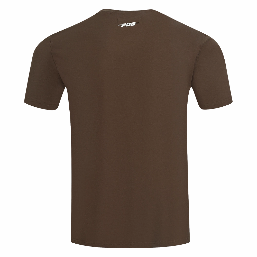 NFL CLEVELAND BROWNS RETRO CLASSIC MEN'S STRIPED TEE (BROWN)