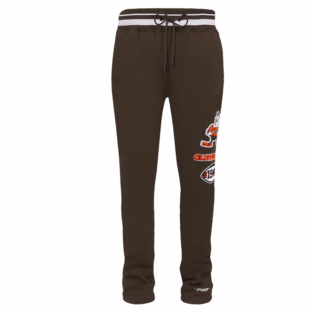 NFL CLEVELAND BROWNS RETRO CLASSIC MEN'S SWEATPANT (BROWN)