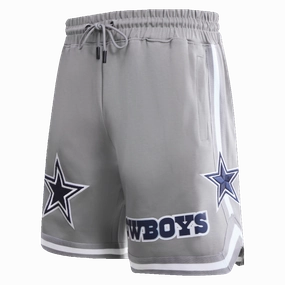 NFL DALLAS COWBOYS CLASSIC CHENILLE DK SHORT (GRAY)