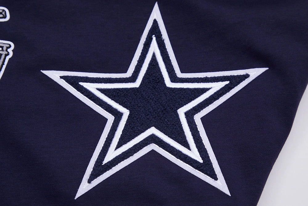 NFL DALLAS COWBOYS CLASSIC CHENILLE DK SHORT (MIDNIGHT NAVY)