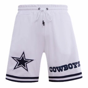 NFL DALLAS COWBOYS CLASSIC CHENILLE DK SHORT (WHITE)