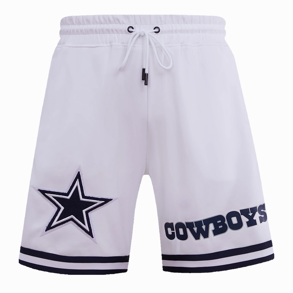 NFL DALLAS COWBOYS CLASSIC CHENILLE DK SHORT (WHITE)