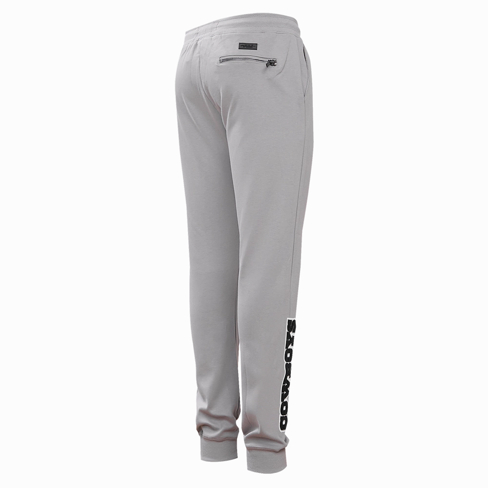 NFL DALLAS COWBOYS CLASSIC CHENILLE MEN'S JOGGER (GRAY)