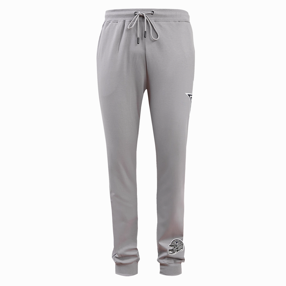 NFL DALLAS COWBOYS CLASSIC CHENILLE MEN'S JOGGER (GRAY)