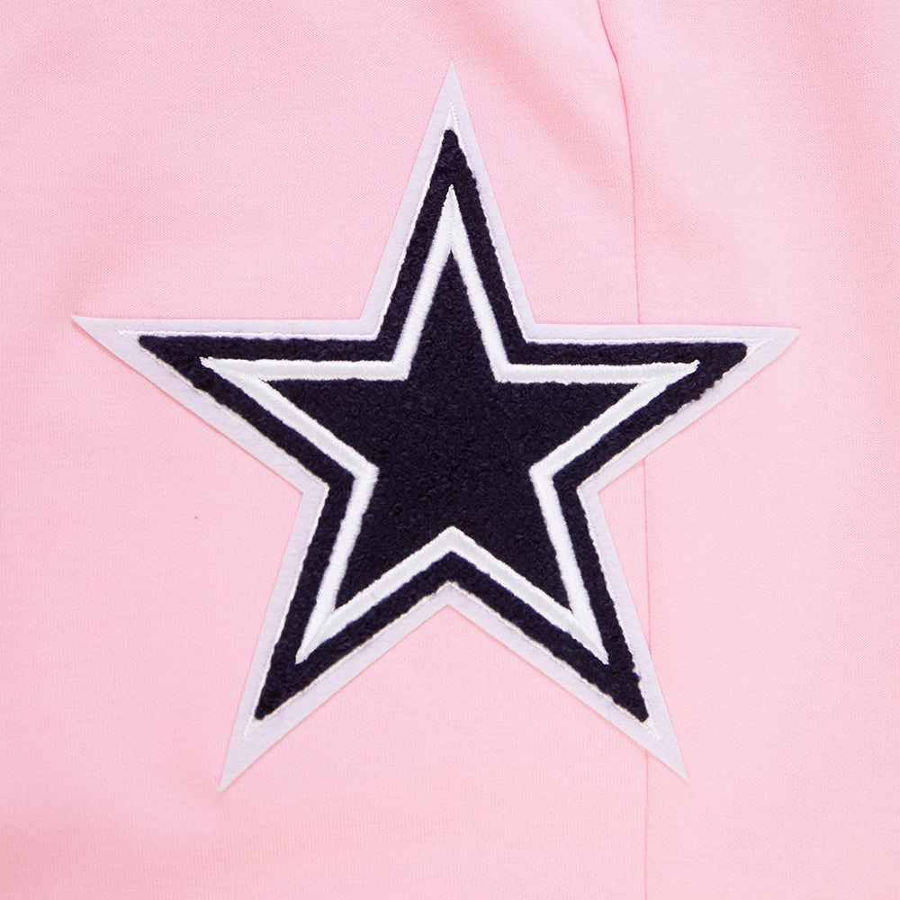 NFL DALLAS COWBOYS CLASSIC CHENILLE MEN'S JOGGER (PINK)