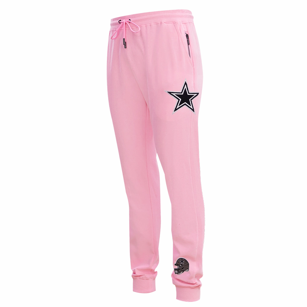NFL DALLAS COWBOYS CLASSIC CHENILLE MEN'S JOGGER (PINK)