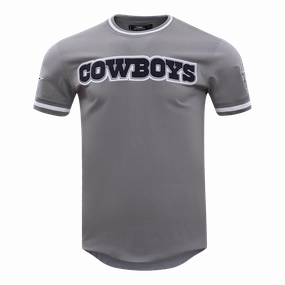 NFL DALLAS COWBOYS CLASSIC CHENILLE MEN'S TEE (GRAY)