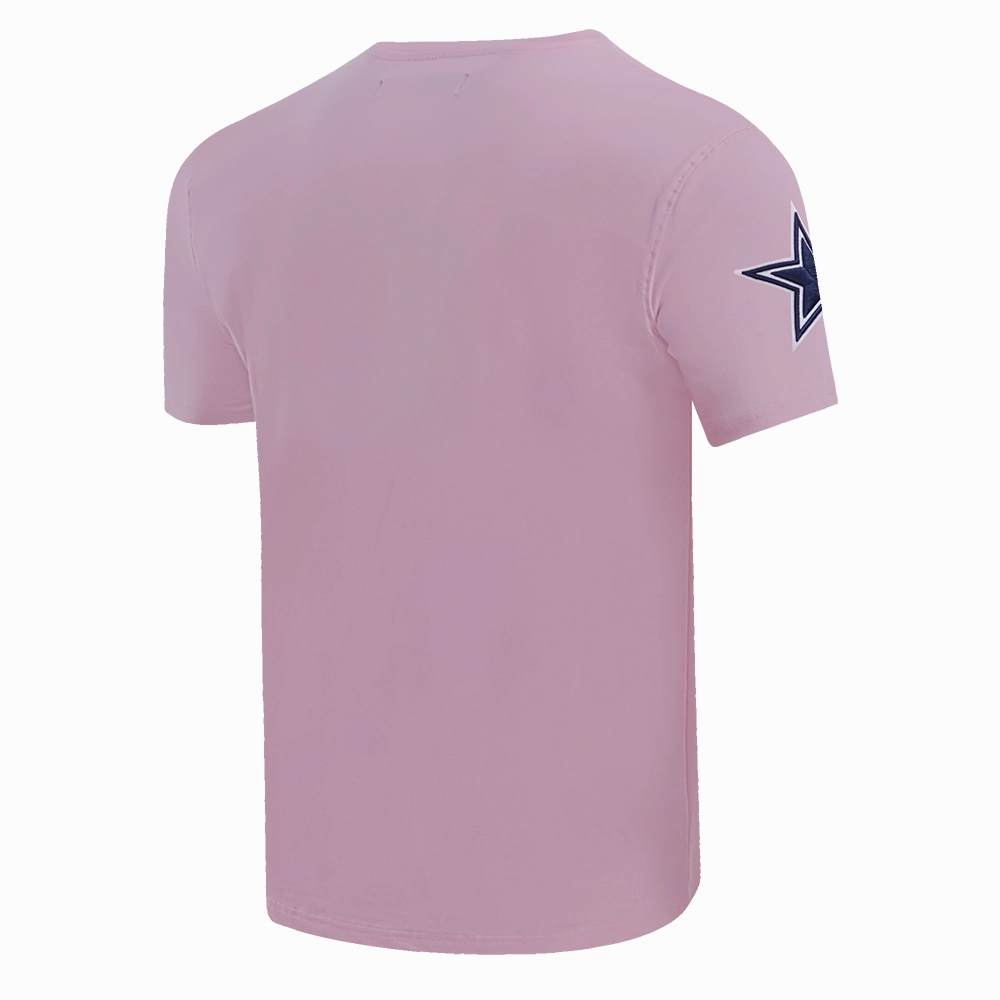 NFL DALLAS COWBOYS CLASSIC CHENILLE MEN'S TEE (PINK)