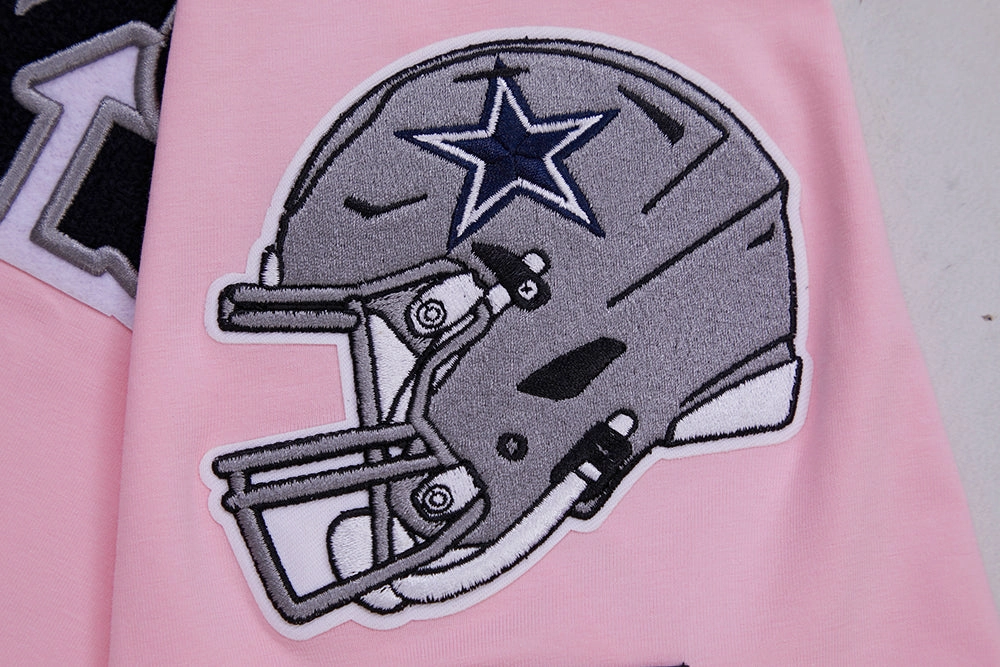 NFL DALLAS COWBOYS CLASSIC CHENILLE MEN'S TEE (PINK)