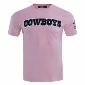 NFL DALLAS COWBOYS CLASSIC CHENILLE MEN'S TEE (PINK)