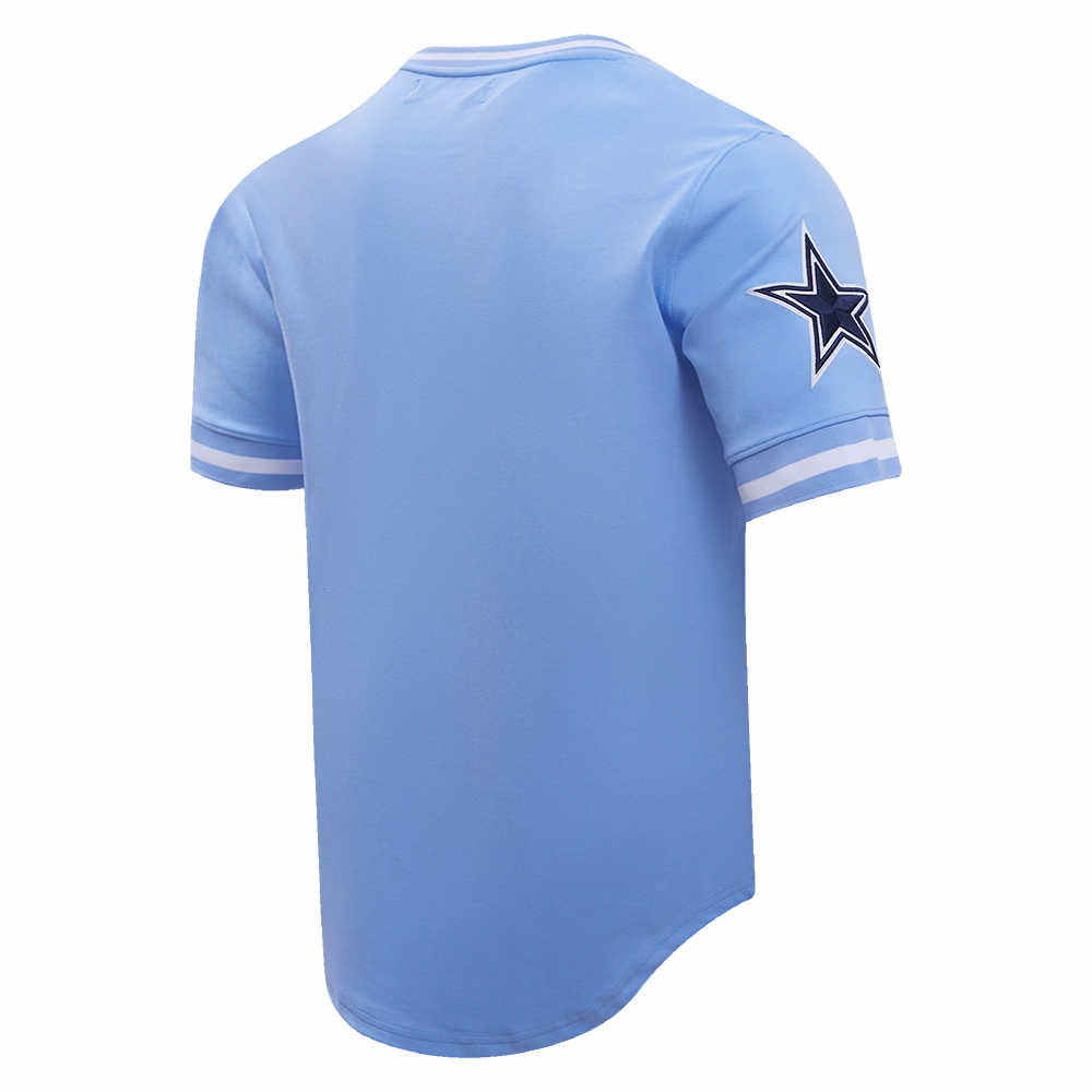NFL DALLAS COWBOYS CLASSIC CHENILLE MEN'S TEE (UNIVERSITY BLUE)