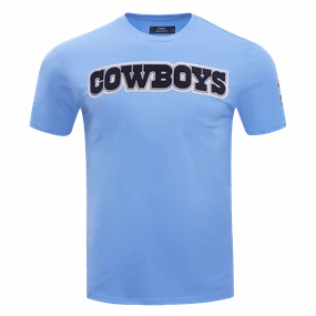 NFL DALLAS COWBOYS CLASSIC CHENILLE MEN'S TEE (UNIVERSITY BLUE)