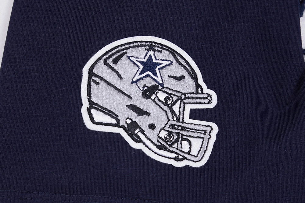 NFL DALLAS COWBOYS CLASSIC SHORT SLEEVE WOMEN'S SLIM FIT TEE (MIDNIGHT NAVY)