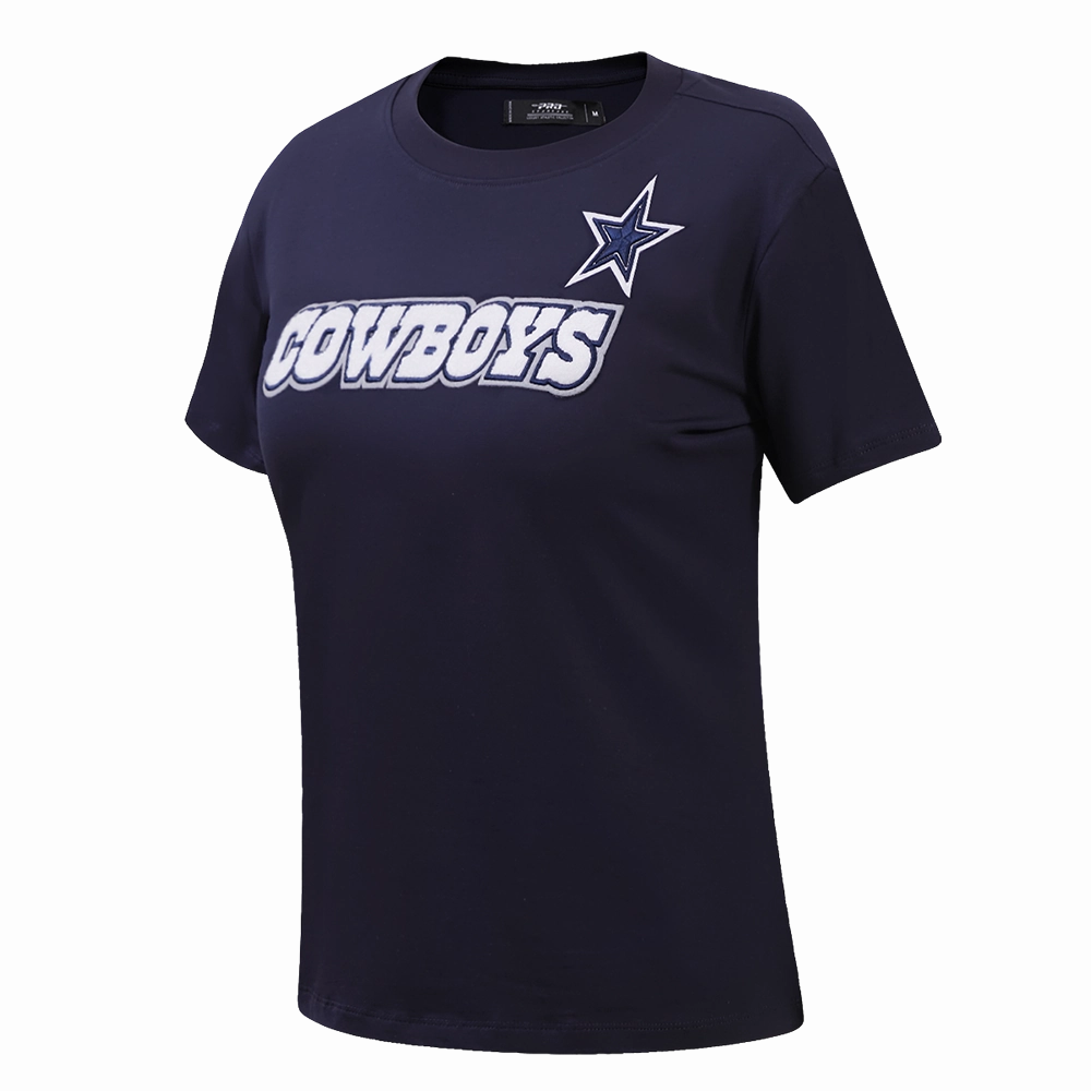 NFL DALLAS COWBOYS CLASSIC SHORT SLEEVE WOMEN'S SLIM FIT TEE (MIDNIGHT NAVY)