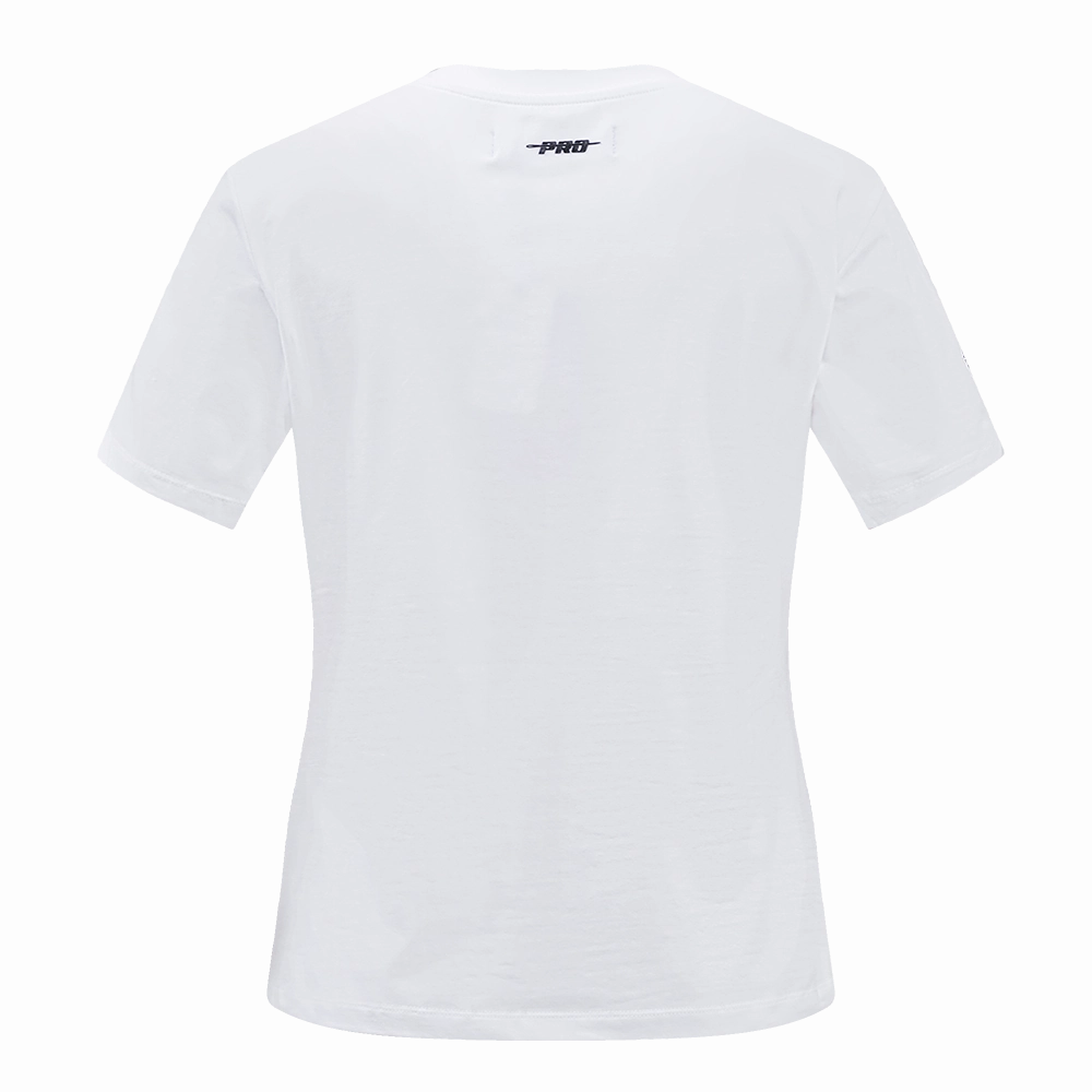 NFL DALLAS COWBOYS CLASSIC SHORT SLEEVE WOMEN'S SLIM FIT TEE (WHITE)