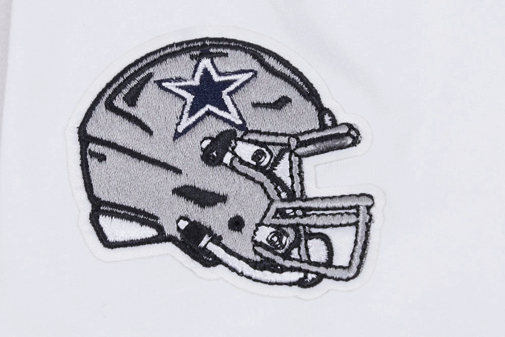 NFL DALLAS COWBOYS CLASSIC SHORT SLEEVE WOMEN'S SLIM FIT TEE (WHITE)