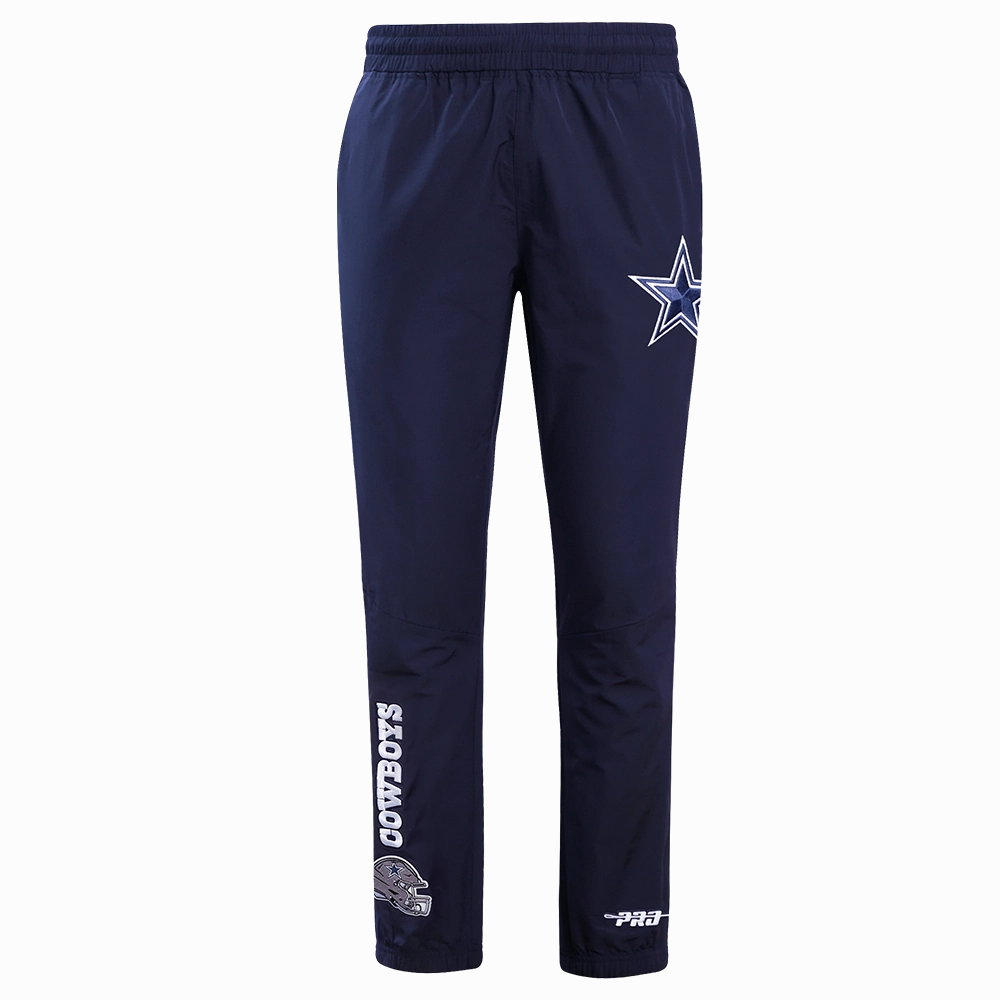 NFL DALLAS COWBOYS CLASSIC WIND SUIT MEN'S WOVEN PANT (GRAY)