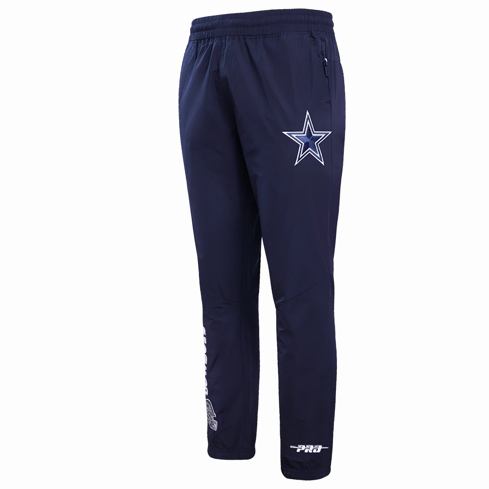 NFL DALLAS COWBOYS CLASSIC WIND SUIT MEN'S WOVEN PANT (GRAY)