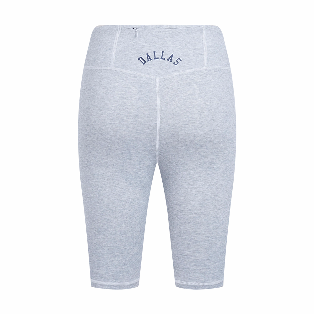 NFL DALLAS COWBOYS CLASSIC WOMEN'S COTTON BIKE SHORT (HEATHER GREY)