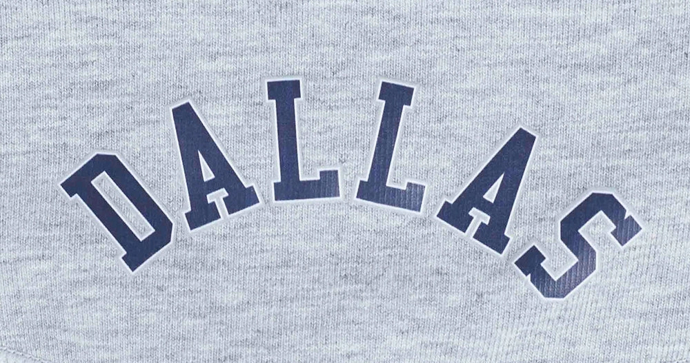 NFL DALLAS COWBOYS CLASSIC WOMEN'S COTTON BIKE SHORT (HEATHER GREY)