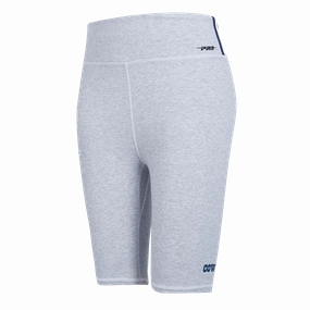 NFL DALLAS COWBOYS CLASSIC WOMEN'S COTTON BIKE SHORT (HEATHER GREY)