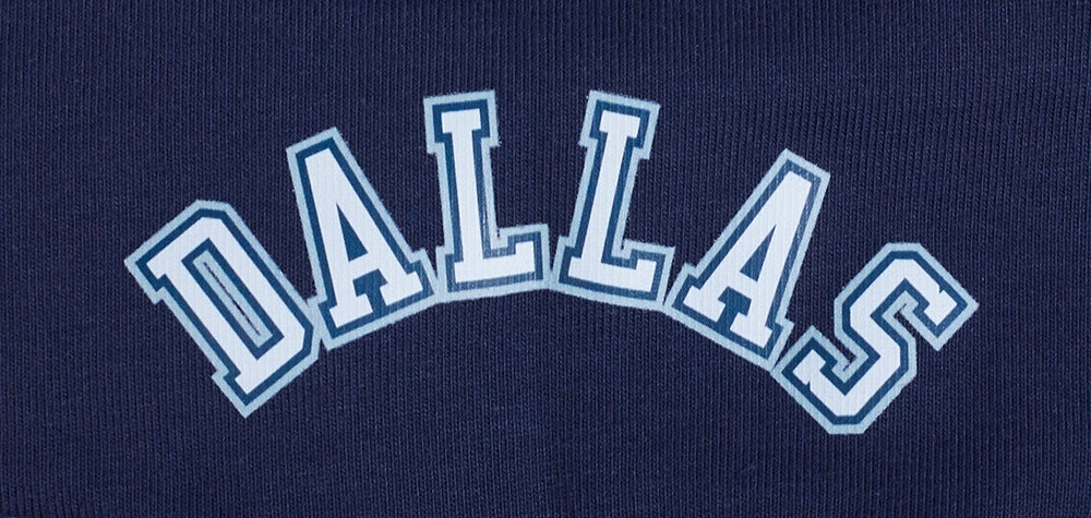 NFL DALLAS COWBOYS CLASSIC WOMEN'S COTTON BIKE SHORT (MIDNIGHT NAVY)