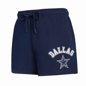 NFL DALLAS COWBOYS CLASSIC WOMEN'S FLEECE SHORT (MIDNIGHT NAVY)