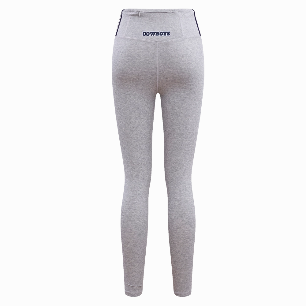 NFL DALLAS COWBOYS CLASSIC WOMEN'S JERSEY LEGGING (HEATHER GREY)
