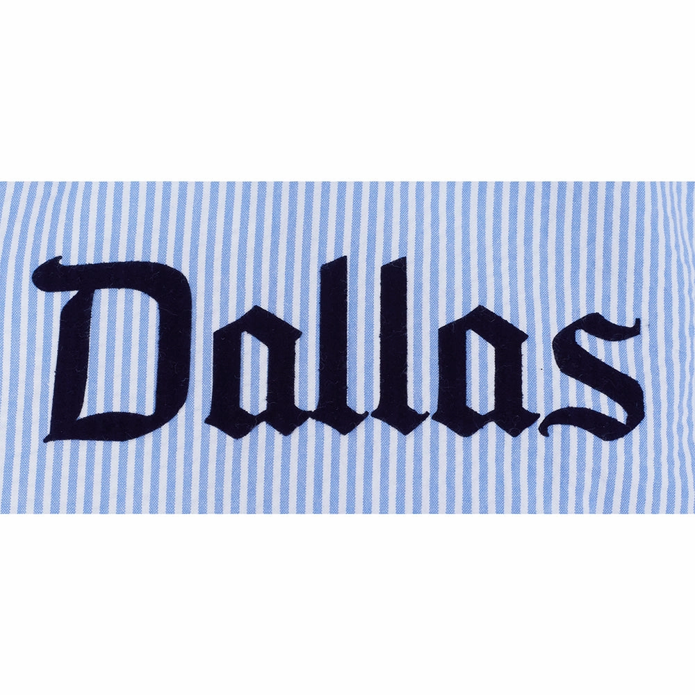NFL DALLAS COWBOYS COUNTRY CLUB MEN'S SEERSUCKER JACKET (SEERSUCKER BLUE)
