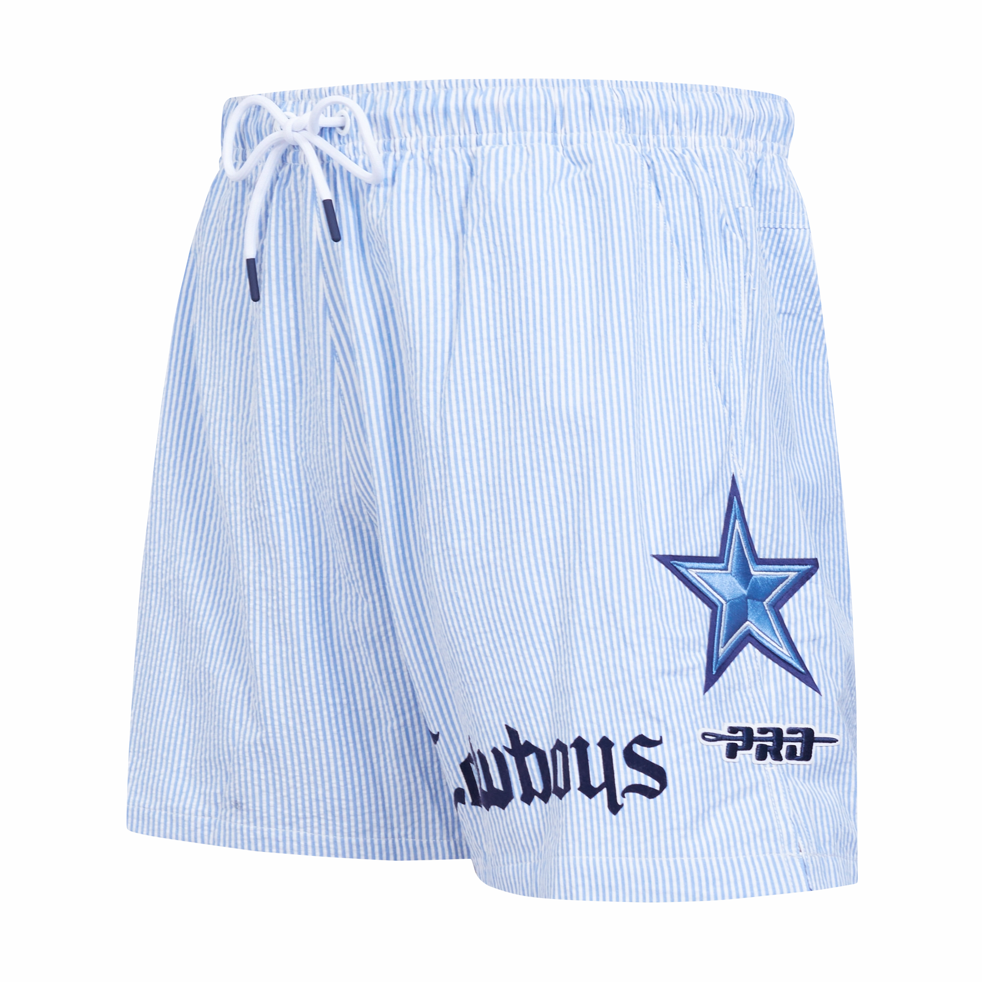 NFL DALLAS COWBOYS COUNTRY CLUB MEN'S SEERSUCKER SHORT (SEERSUCKER BLUE)