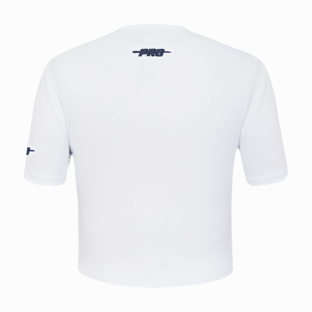 NFL DALLAS COWBOYS COUNTRY CLUB WOMEN'S MIDRIFF TEE (WHITE)
