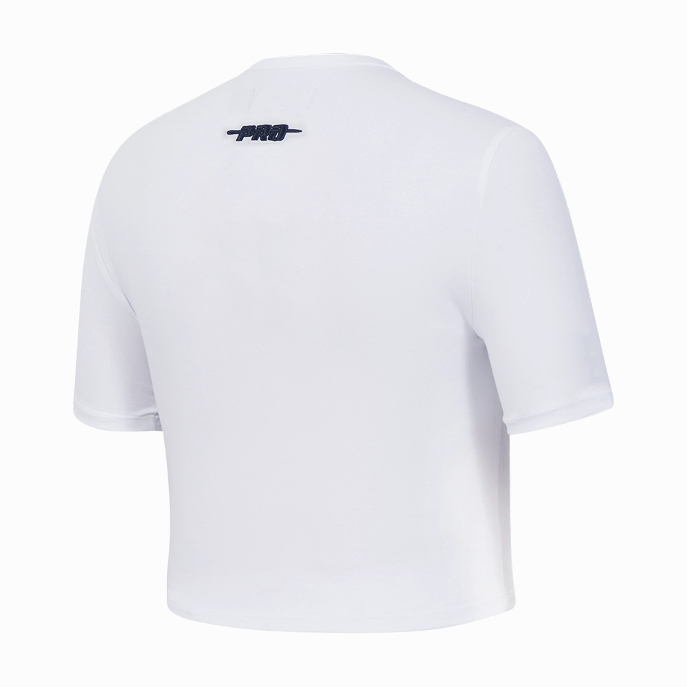 NFL DALLAS COWBOYS COUNTRY CLUB WOMEN'S MIDRIFF TEE (WHITE)
